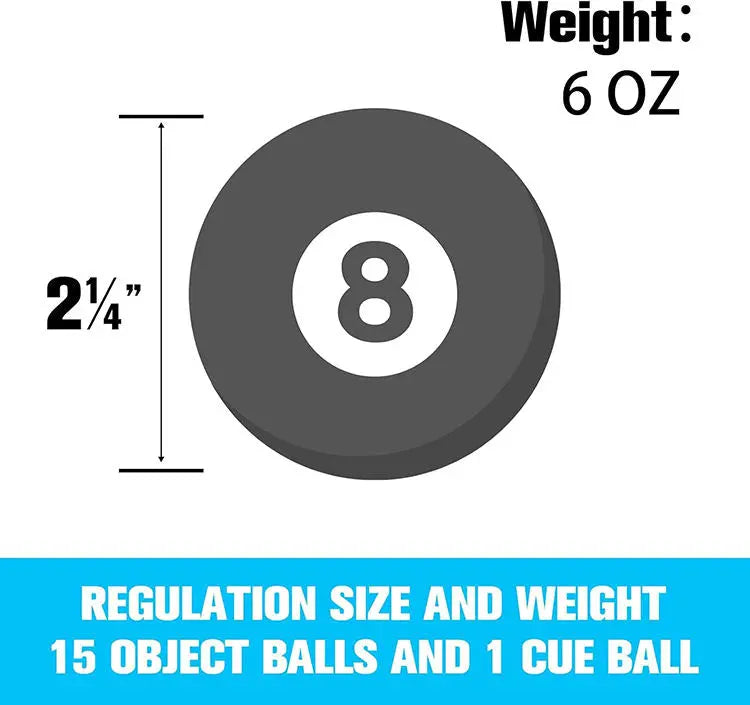 American Classic Pro Pool Ball Set