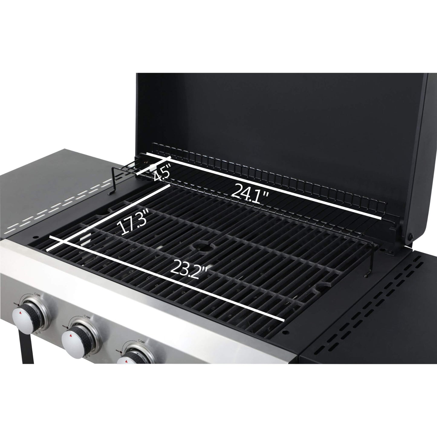 Premium Outdoor 4-Burner Propane BBQ Grill