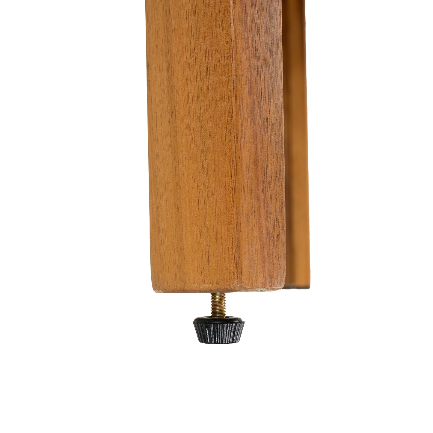 Outdoor Dining Set with Acacia Wood Table and 4 Chairs, Beige