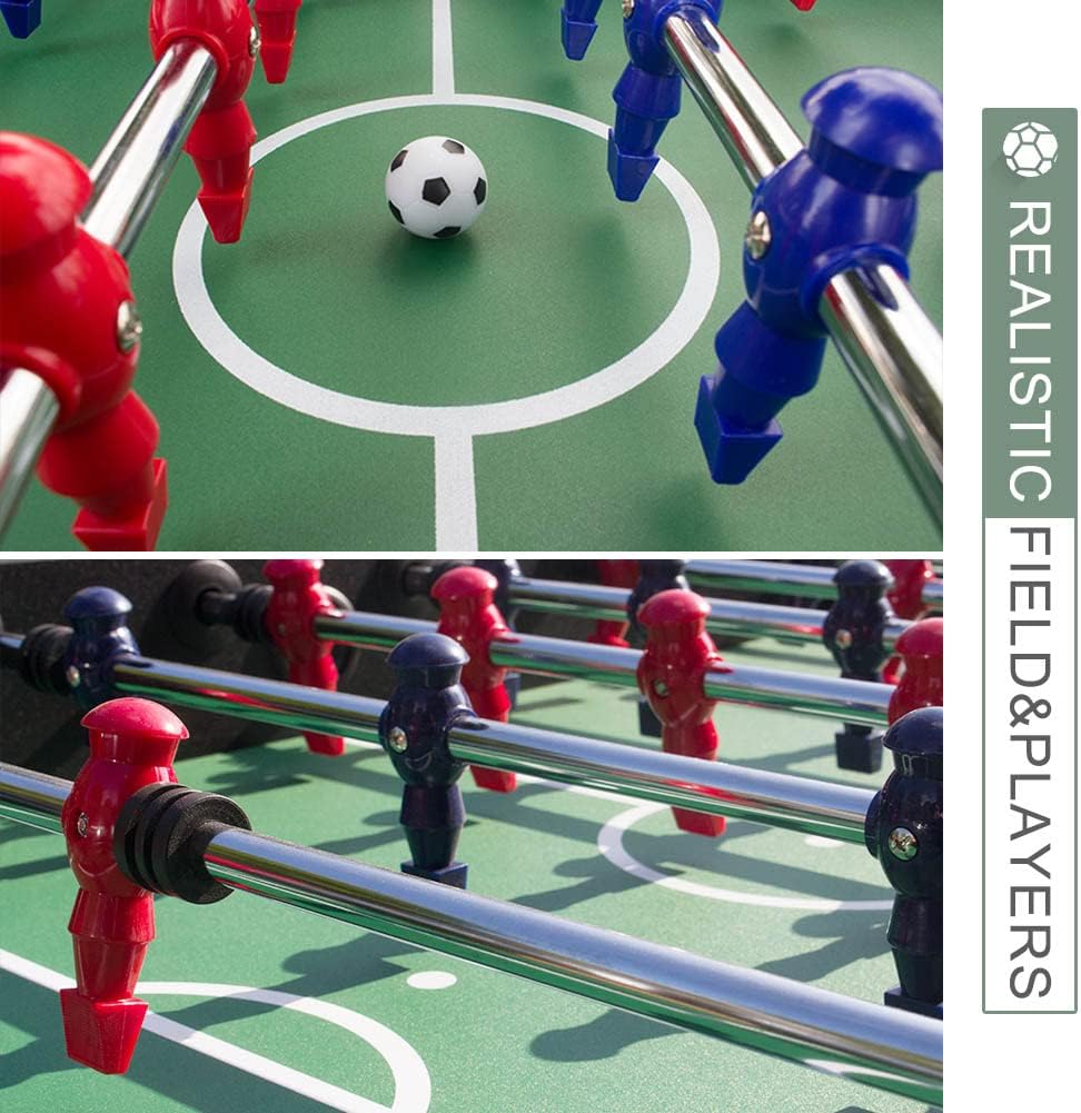 Competition-Sized Foosball Table – Professional Arcade Style - Complete Set