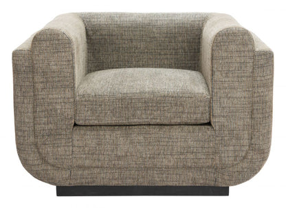 Sereneu Chenille Fabric Club Chair