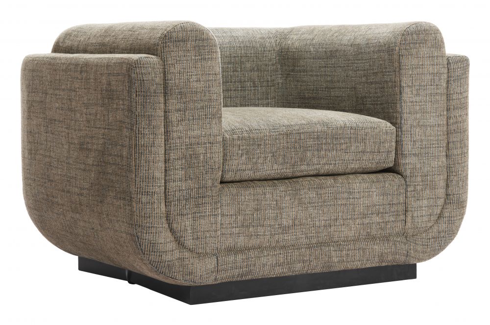 Sereneu Chenille Fabric Club Chair