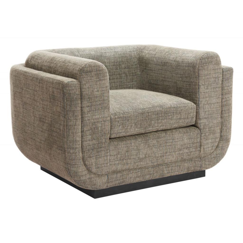 Sereneu Chenille Fabric Club Chair