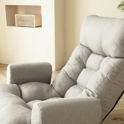 360 degree rotatable leisure sofa and lounge chair combination