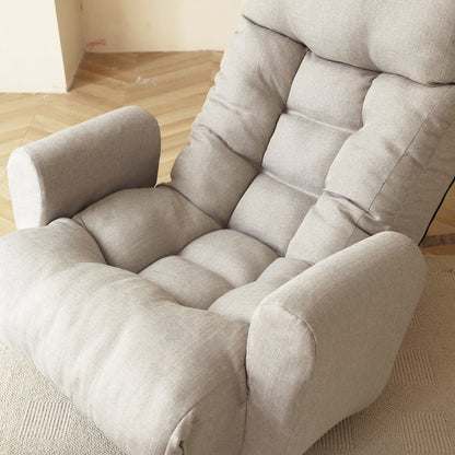 360 degree rotatable leisure sofa and lounge chair combination