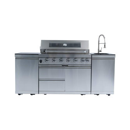 Castelle Flame Tuscany Outdoor BBQ Liquid Propane Kitchen Grill Island