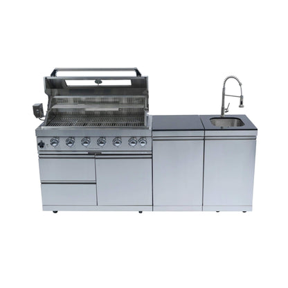 Castelle Flame Tuscany Outdoor BBQ Liquid Propane Kitchen Grill Island